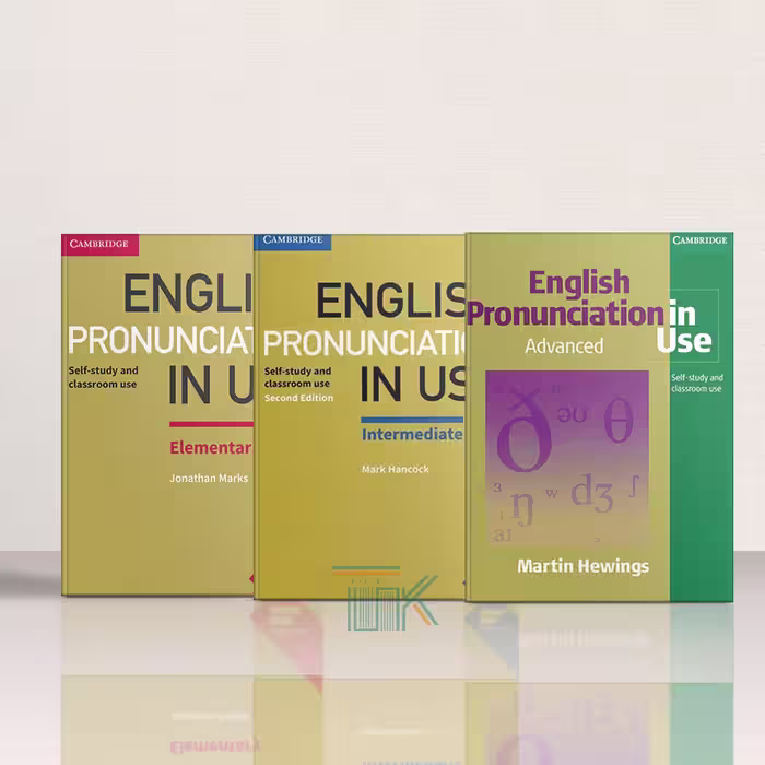 Cambridge English Pronunciation in Use Pack | پک 3 جلدی کتاب زبان انگلیش پرونانسیشن این یوز | خرید کتاب زبان | خرید لوازم التحریر | چی کتاب | بالاترین تخفیف و ارسال رایگان