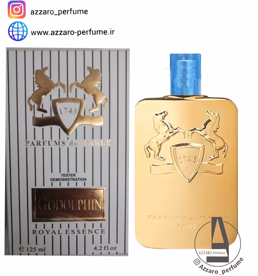 تستر ادو پرفیوم مردانه د مارلی گودولفین حجم 125 میل