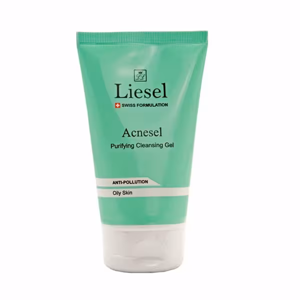 ژل شستشوی پوست چرب آکنه سل لایسل 150 میلی لیتر | Liesel Acnesel Purifying Cleansing Gel 150ml