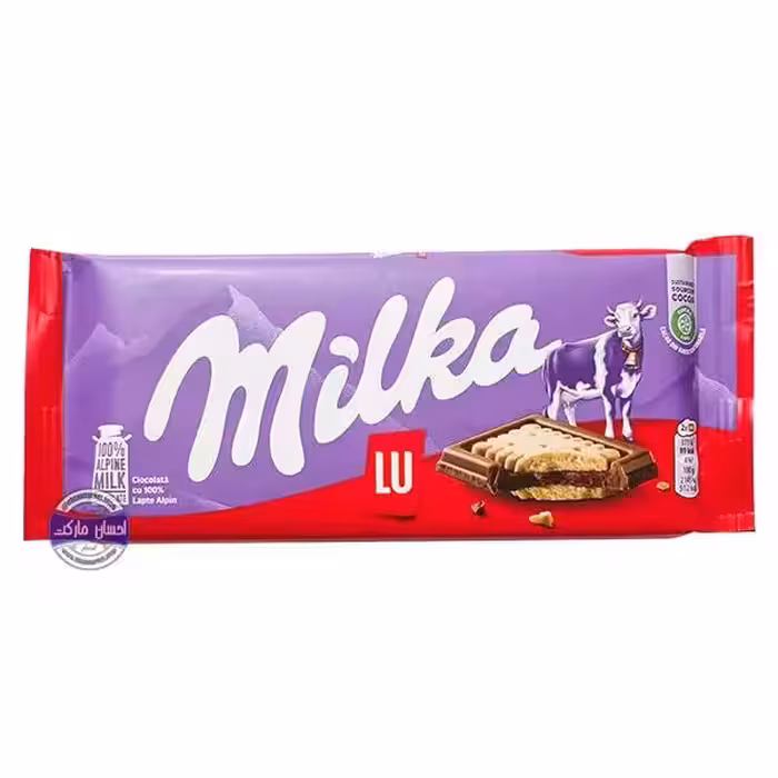 تابلت شکلات میلکا بیسکویت ال یو