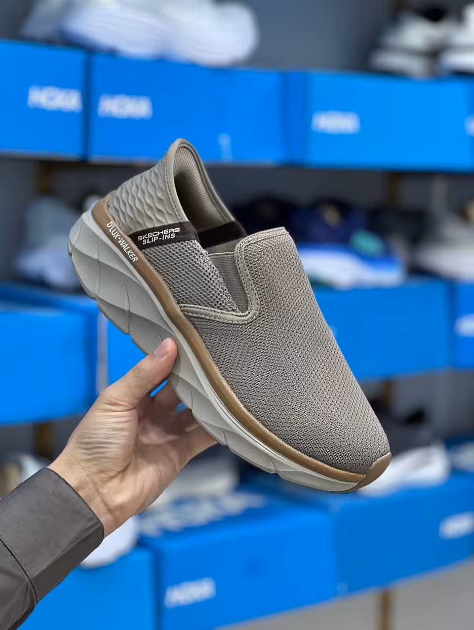 کتونی رانینگ و پیاده روی اسکیچرز بدون بند طبی سایز 40 تا 45 SKECHERS