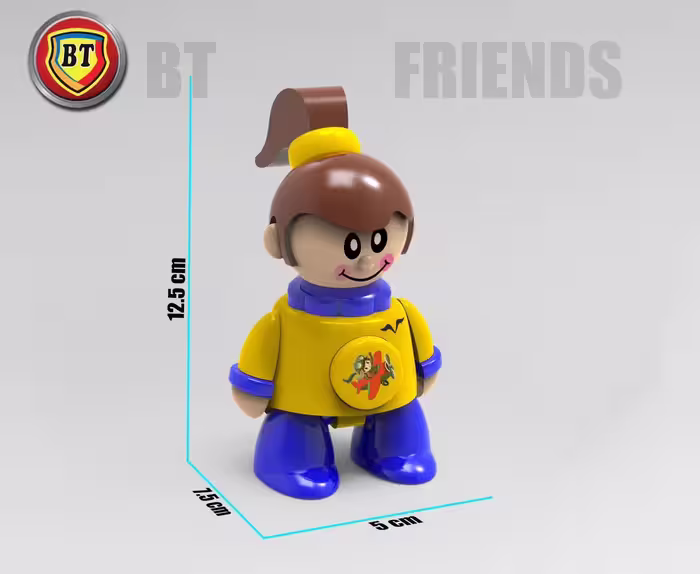 آدمک دختر خلبان بتی فرند BtFriends طرح تولو tolo