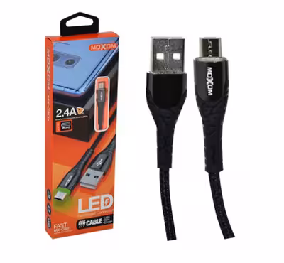 کابل آیفون کنفی موکسوم MX-CB31 LED