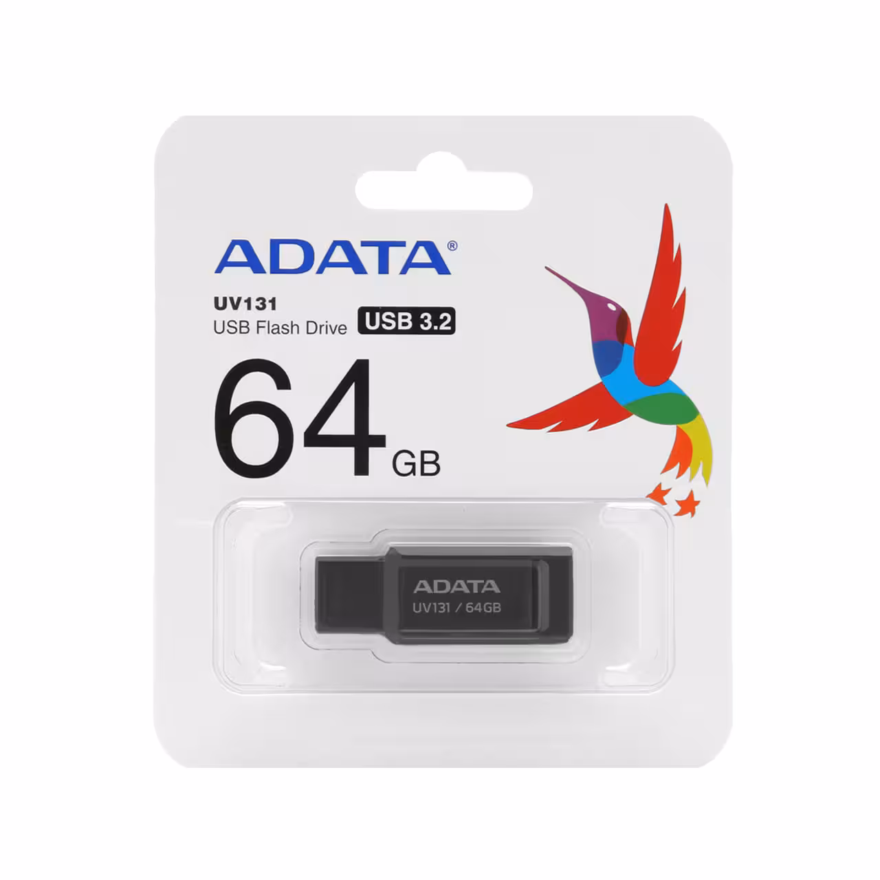 فلش مموری Adata مدل UV131 ظرفيت 64 گيگابايت - فروشگاه اینترنتی طیف سنتر