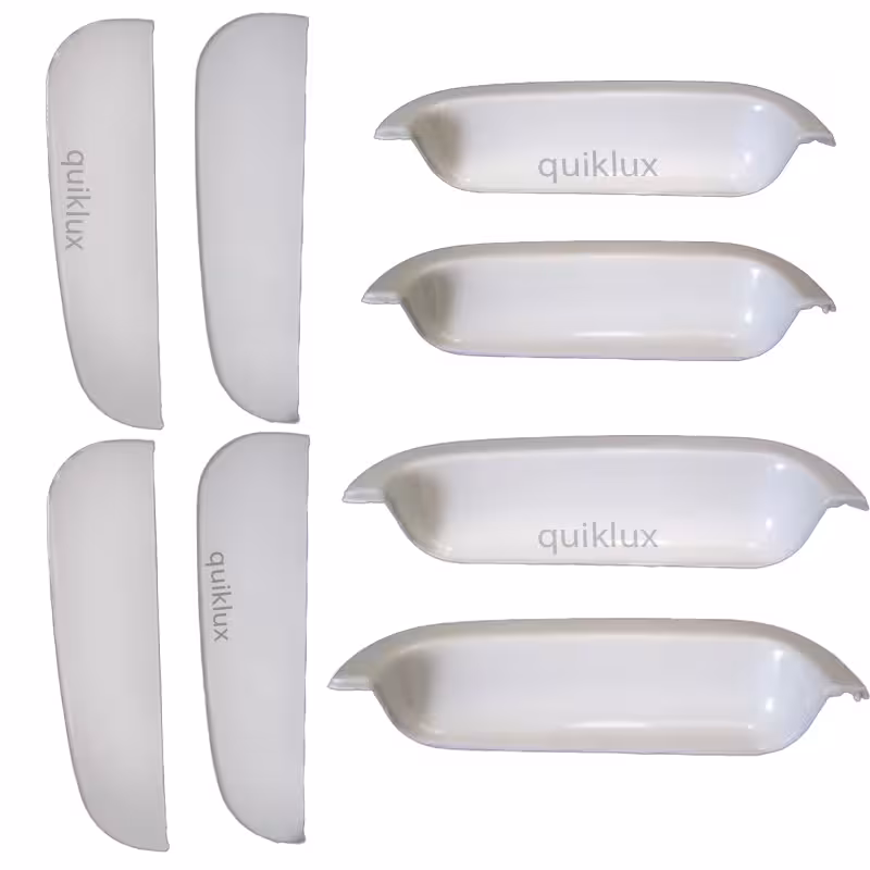 قاب و کاور زیر دستگیره تیبا و ساینا سفید