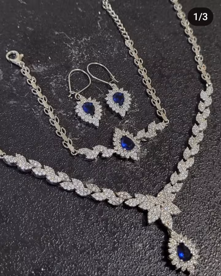 سرویس جواهری زنانه،نگین ثابت،بالای 3 سال دوام💍