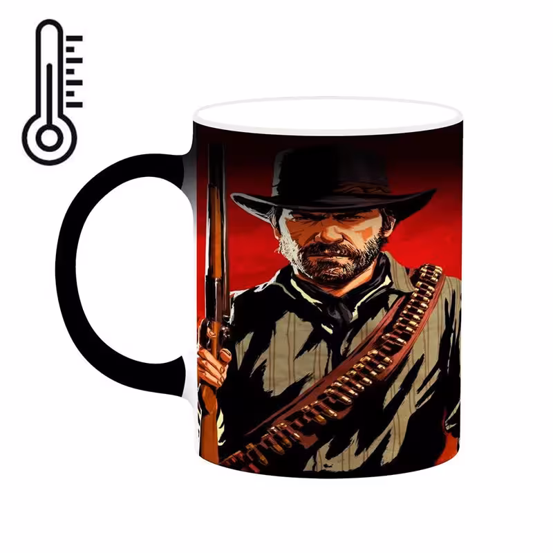 ماگ حرارتی   بازی رد دد Red Dead Redemption II کد mgh30076