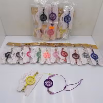 دستبند بافت دریم کچر کریستالی