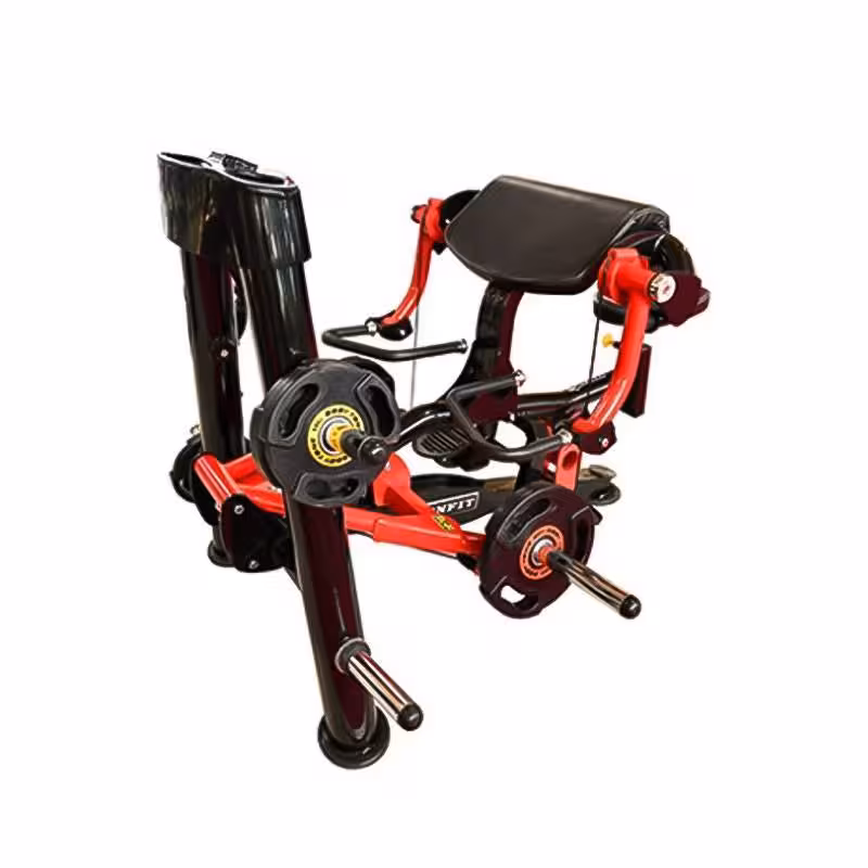 دستگاه بدنسازی وزنه آزاد جلو بازو متحرک Iron fit PL-6900
