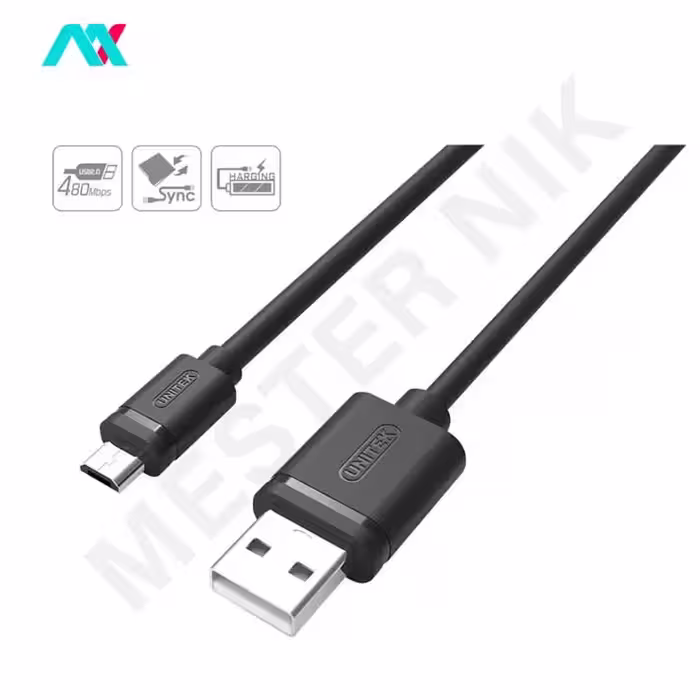 کابل شارژ MicroUSB یونیتک مدل Y-C455GBK