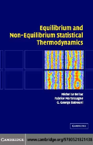 خرید و دانلود نسخه کامل کتاب Equilibrium and Non-Equilibrium Statistical Thermodynamics