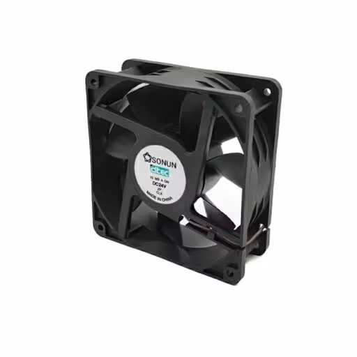 فن 12V دو سیمه سایز 6x6 ضخامت 2cm