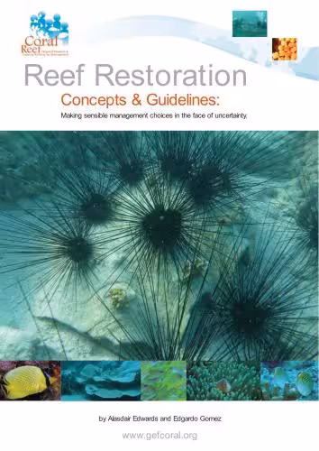 خرید و دانلود نسخه کامل کتاب Reef Restoration: Concepts &amp; Guidelines