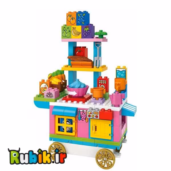 لگو 63 قطعه آشپزخانه (بلوک JDLT 5343)