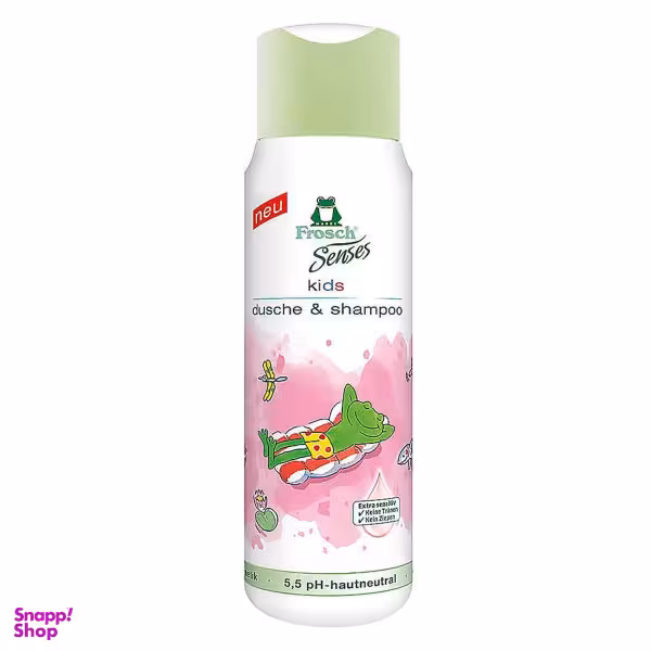 شامپو سر وبدن کودک فراش (Frosch) مدل Pa9289.3 حجم 300 میلی لیتر