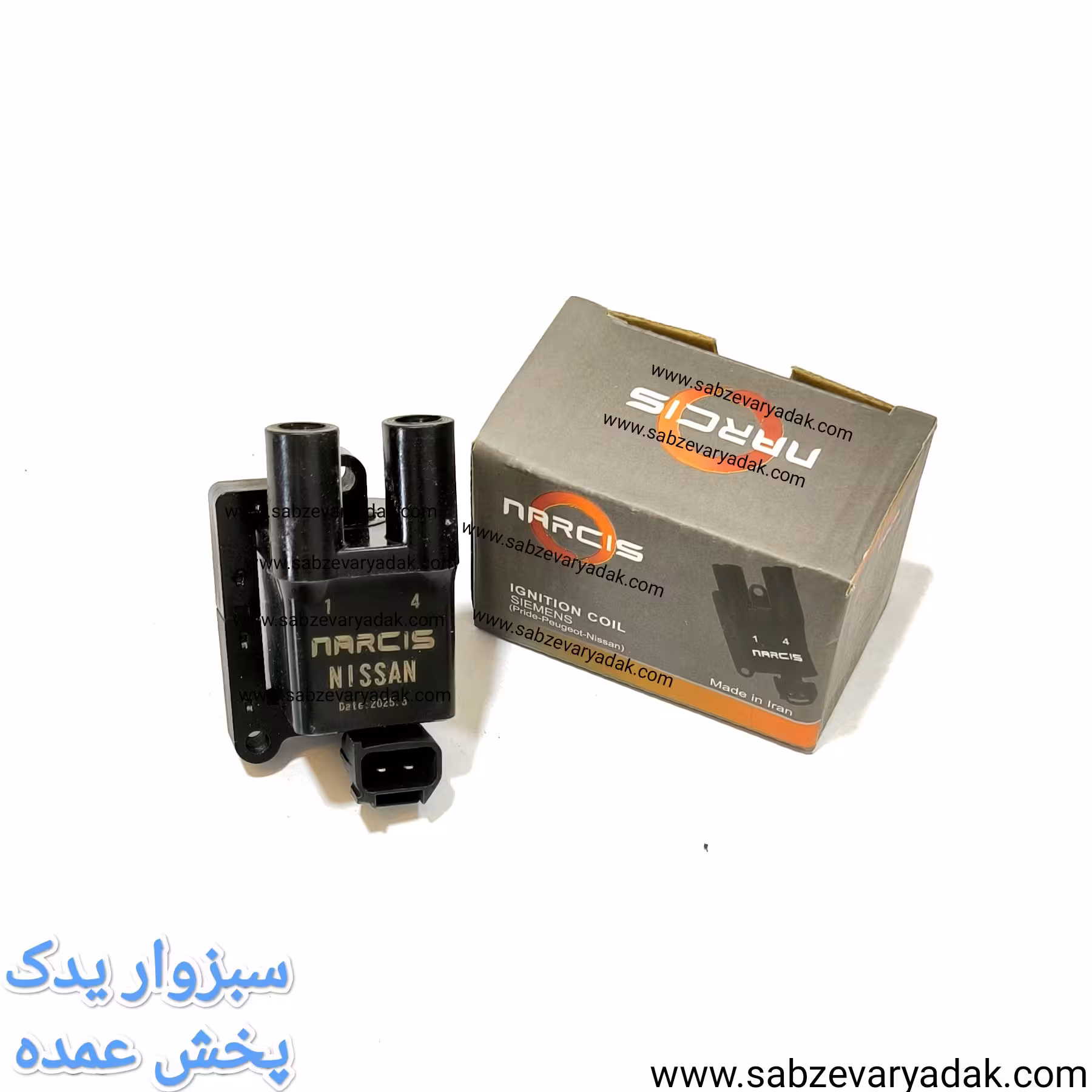 کویل نیسان انژکتور تکی 1 و 4 برند نارسیس