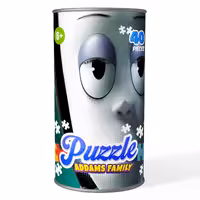 پازل 40 تکه کارتون خانواده آدام