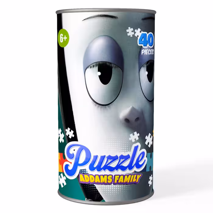 پازل 40 تکه کارتون خانواده آدام