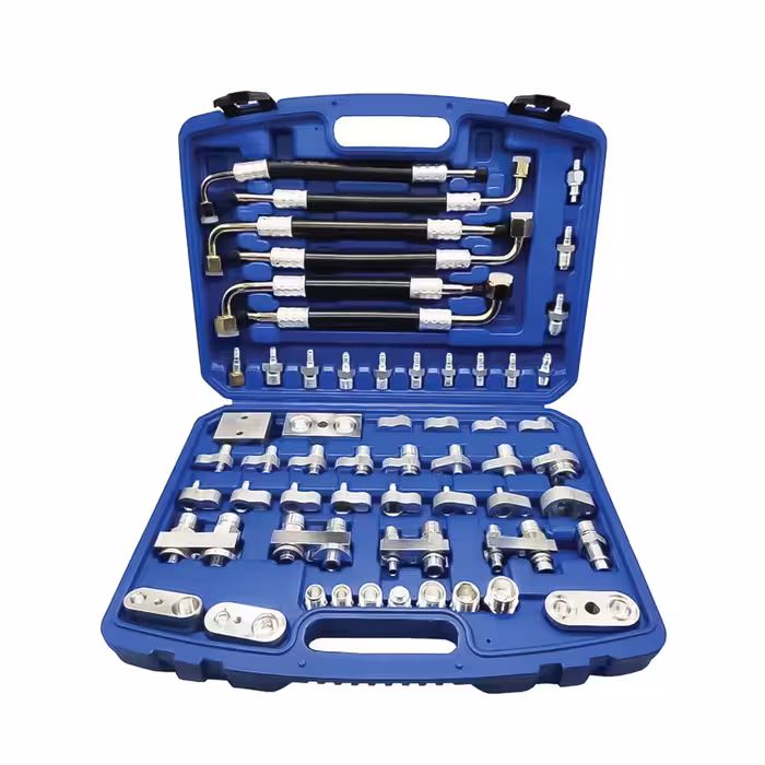 ابزار نشت یابی کور کن 56 عددی لوله ای کولر خودرو مدل 12011