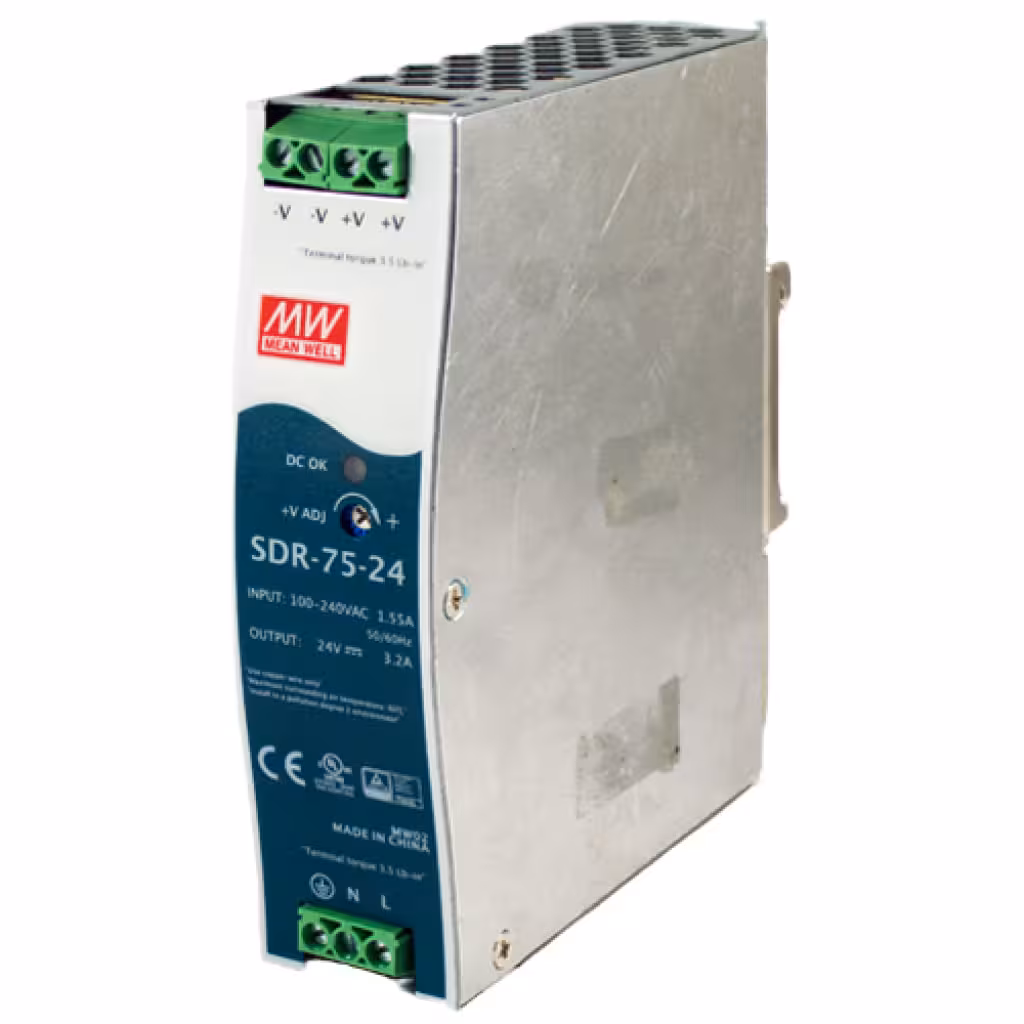 منبع تغذیه مینول سری SDR-75-24