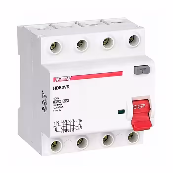 کلید محافظ جان چهارپل 25 آمپر هیمل