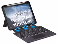 کاور کیبورددار مگنتی آیپد 10 اینچ کوتتسی Coteetci Magnetice Sphit Keyboard Lither Case Ipad 10 64011