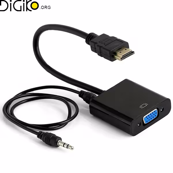 تبدیل HDMI به VGA با صدا مینی تک