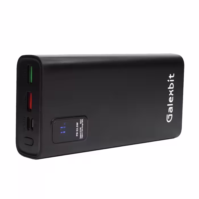 پاوربانک گلکسبیت مدل GP25 PD ظرفیت 20000 میلی آمپر ساعت