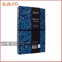 دفتر یادداشت دنزوی سم طرح ترمه  sam soft cover denzo notebook  2