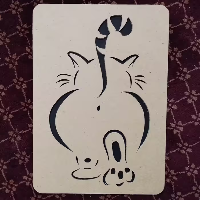 تابلوی گربه 3