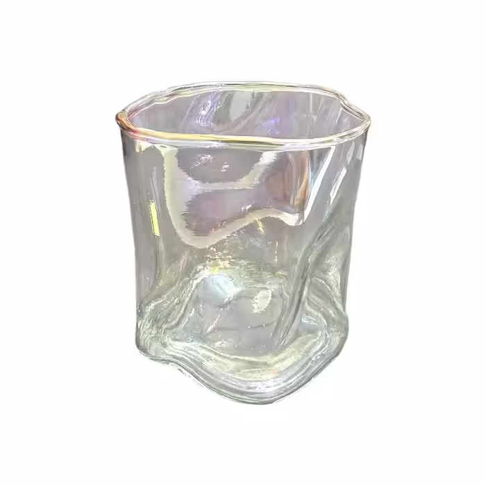 لیوان دفرمه هفت رنگ مینی قطر 6.5 ارتفاع 7.5
