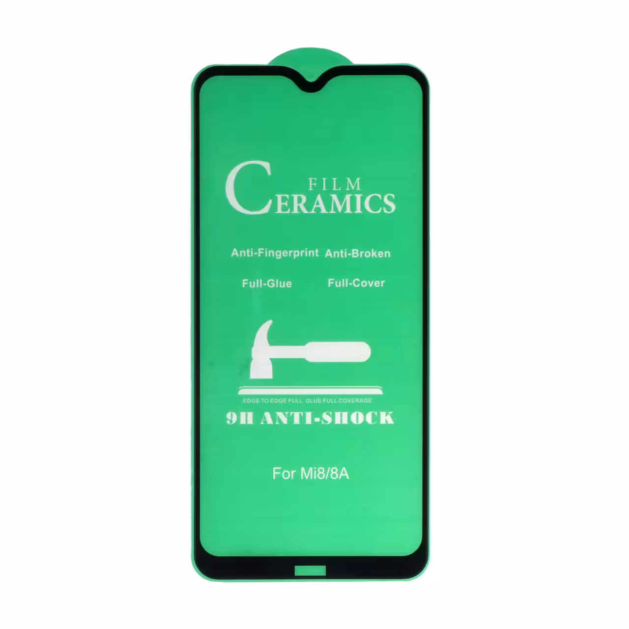 محافظ صفحه نمایش سرامیکی Xiaomi Redmi 8 / 8A - مشکی (بدون پک)