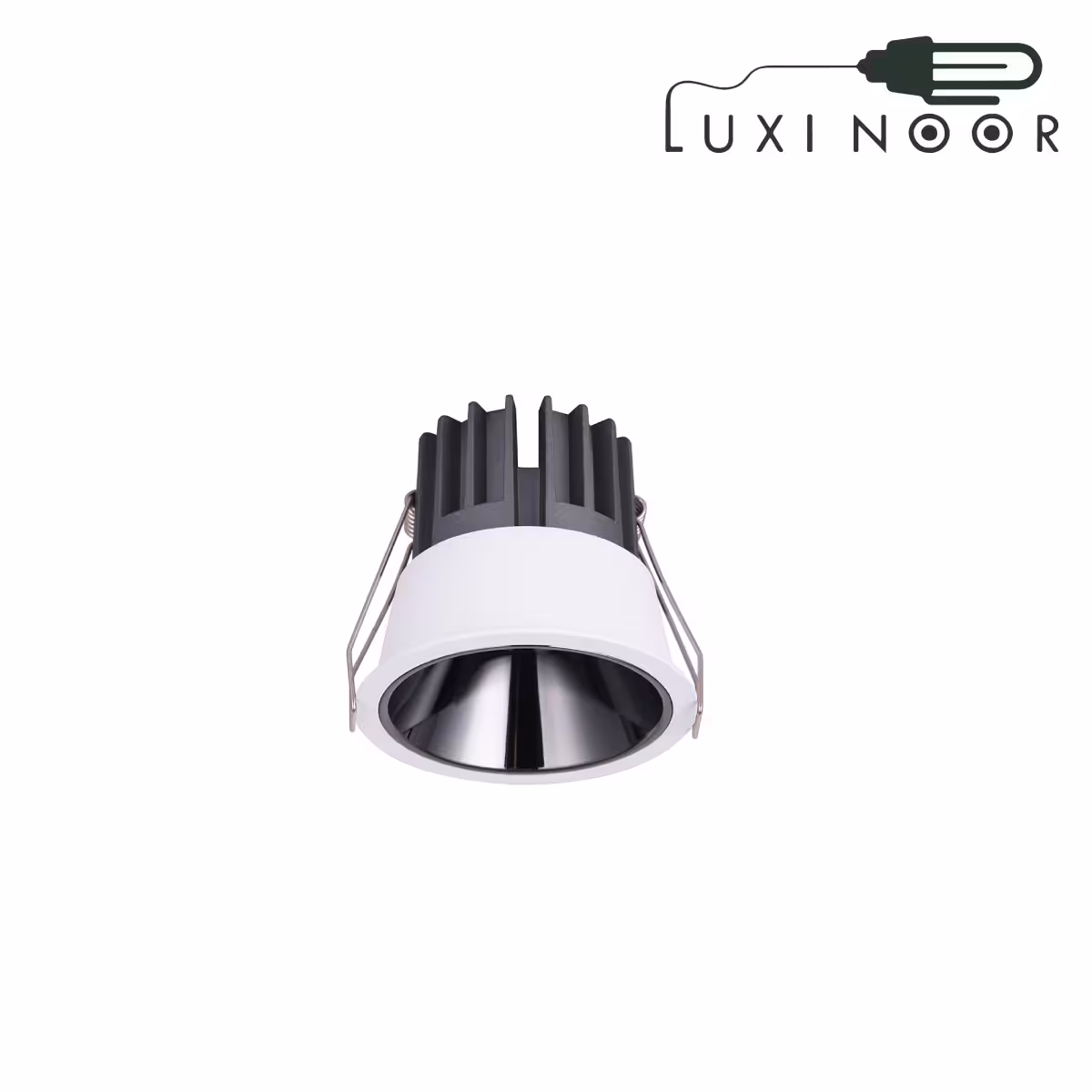 چراغ سقفی توکار COB اف ای سی مدل FEC-343-7W مشکی طرح تترا