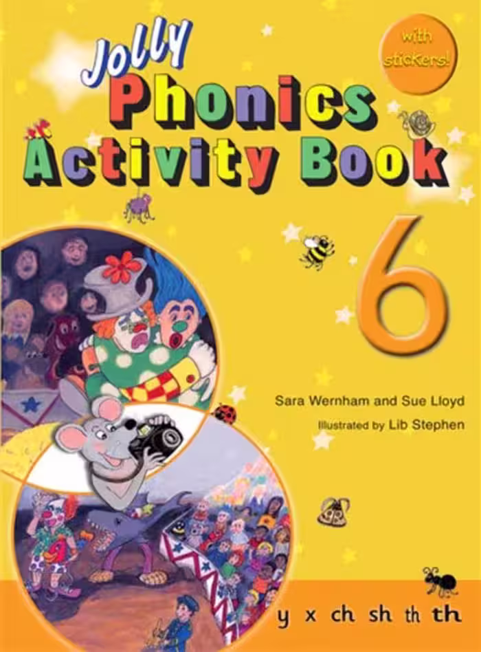 کتاب Jolly Phonics Activity Book 6