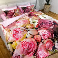 روتختی سه بعدی ترک دونفره SWEET ROSES