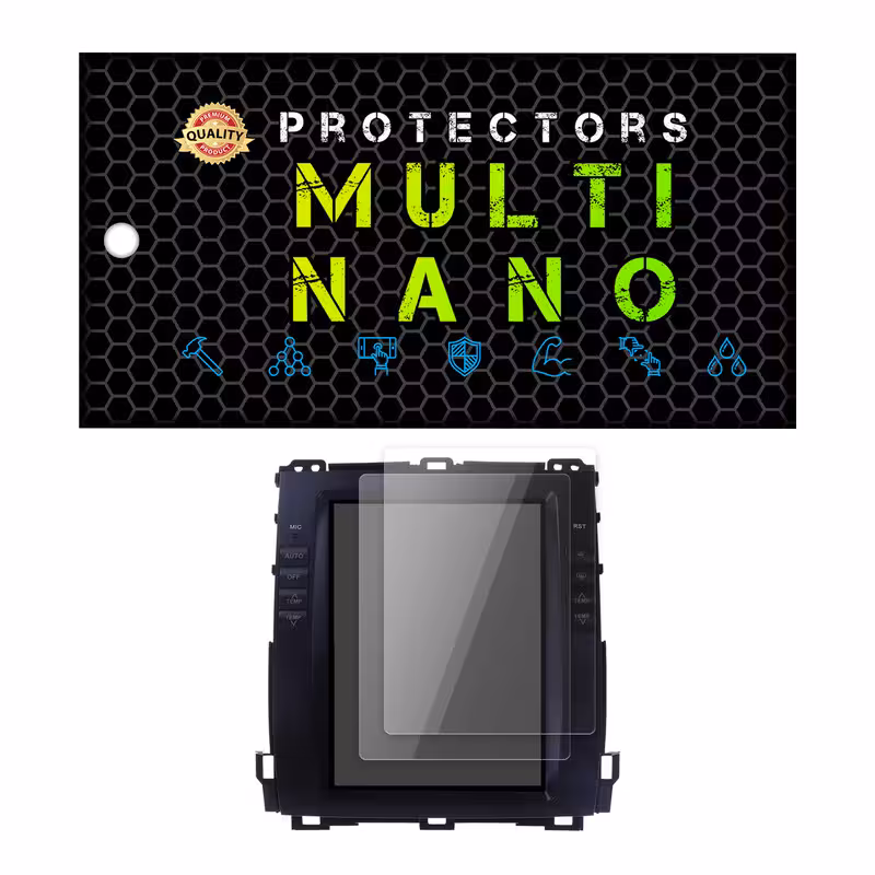 محافظ صفحه نمایش خودرو مولتی نانو مدل X-S2N مناسب برای تویوتا Prado 2007 - 2010 - 2013 بسته دو عددی | چاوه