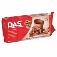 خمیر مجسمه سازی هوا خشک داس Das رنگ قهوه ای