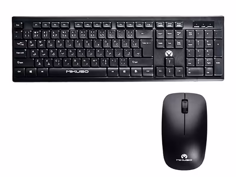 کیبورد و ماوس بی سیم میکاسو مدل KB-C019