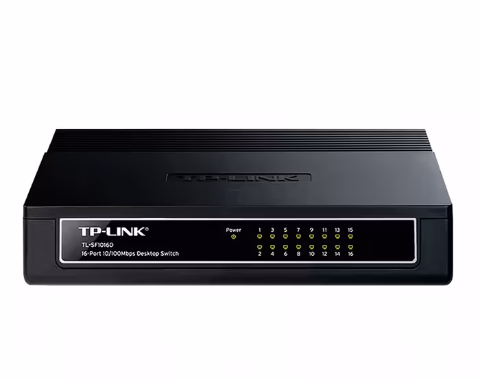 قیمت و خرید سوییچ شبکه 16 پورت تی پی لینک مدل TL-SF1016D | نت ران