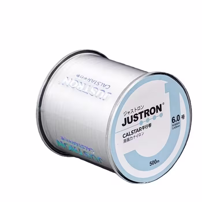 نخ ماهیگیری نایلون برند جاسترون JUSTRON متراژ 500 متر سایز 37