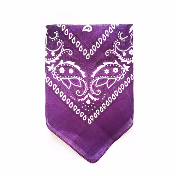 دستمال سر بنفش BA1033