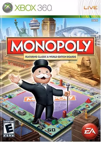بازی ایکس باکس 360 monopoly