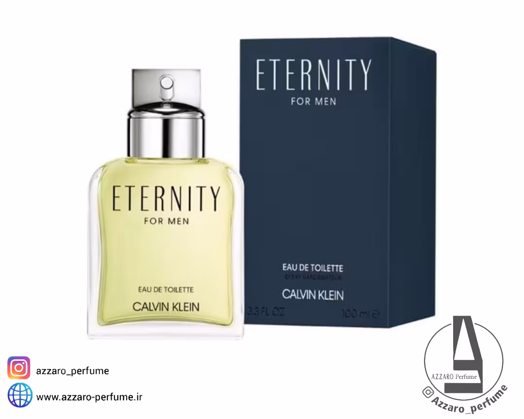 ادکلن مردانه کالوین کلین اترنیتی فور من (Eternity for Men) حجم 100 میل