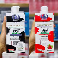 لوسیون شیر گاو سفید کننده ومرطوب کننده 500میل