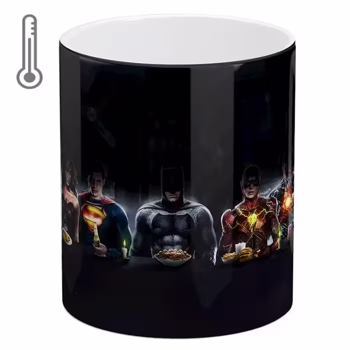 خرید ماگ-لیوان  حرارتی آبنبات رنگی  Justice League لیگ عدالت کد ARM0415