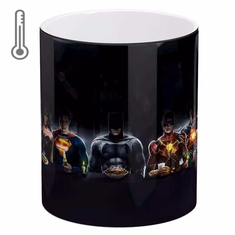 خرید ماگ-لیوان  حرارتی آبنبات رنگی  Justice League لیگ عدالت کد ARM0415