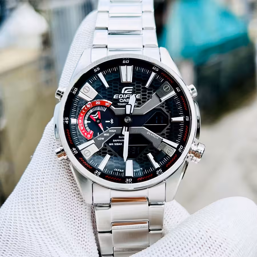 ساعت مچی EDIFICE کاسیو مدل CASIO-ECB-S100D-1ADF