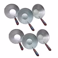 ملاقه دوغاب ریزی بنایی SIT  فلزی 6 عددی OSML-001