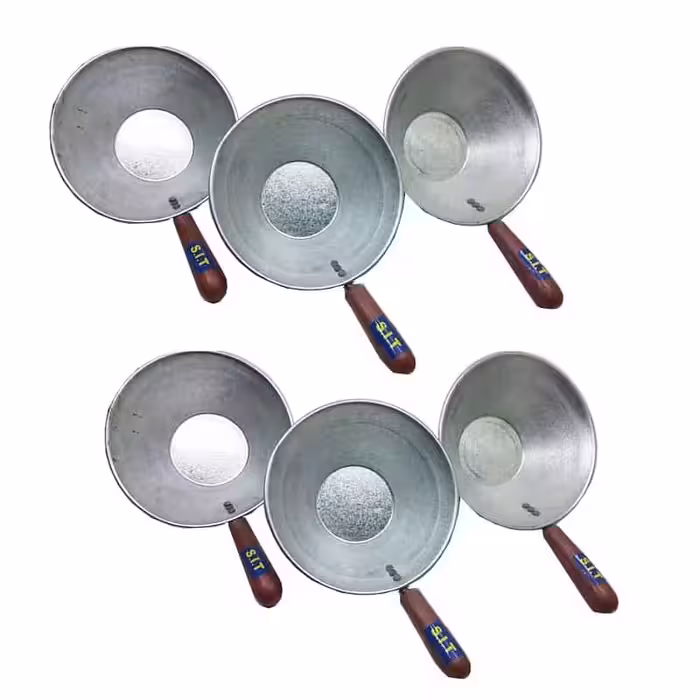 ملاقه دوغاب ریزی بنایی SIT  فلزی 6 عددی OSML-001