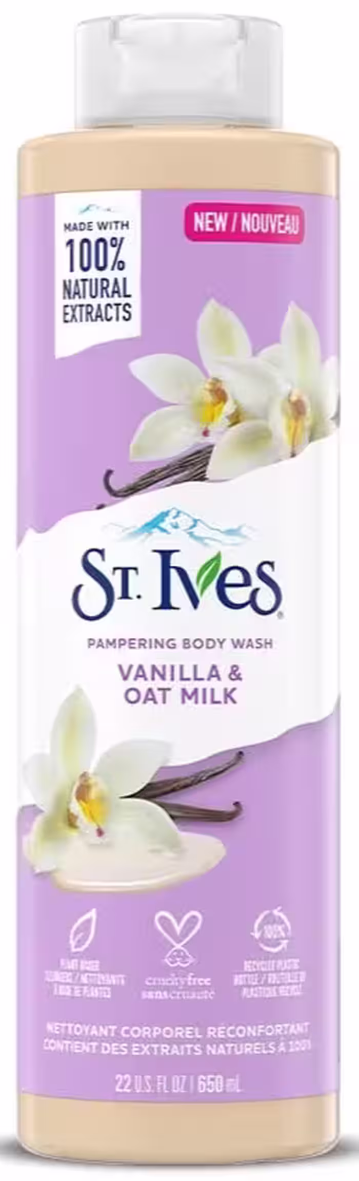 شامپو بدن سینت ایوز St.Ives مدل VANILLA حجم 650 میل